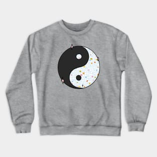 Yinyang Disco Ball Crewneck Sweatshirt